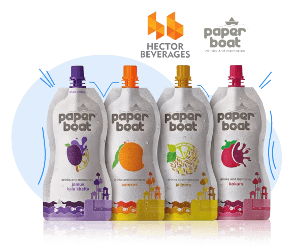 Hector beverages-paper boat