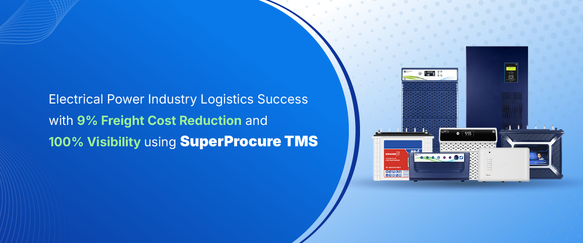 Electrical Power Industry Logistics Achieved 9% Freight Cost Reduction ...
