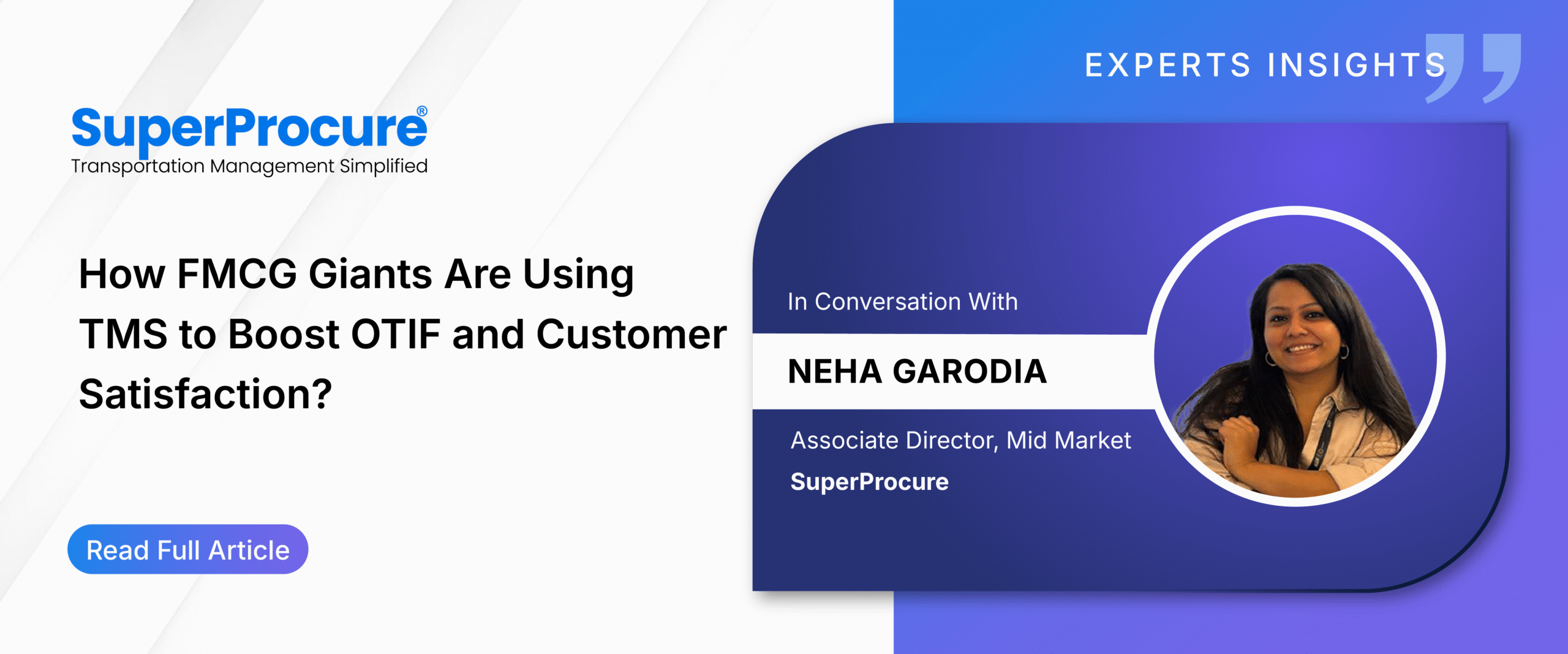 How FMCG Giants Are Using TMS to Boost OTIF and Customer Satisfaction